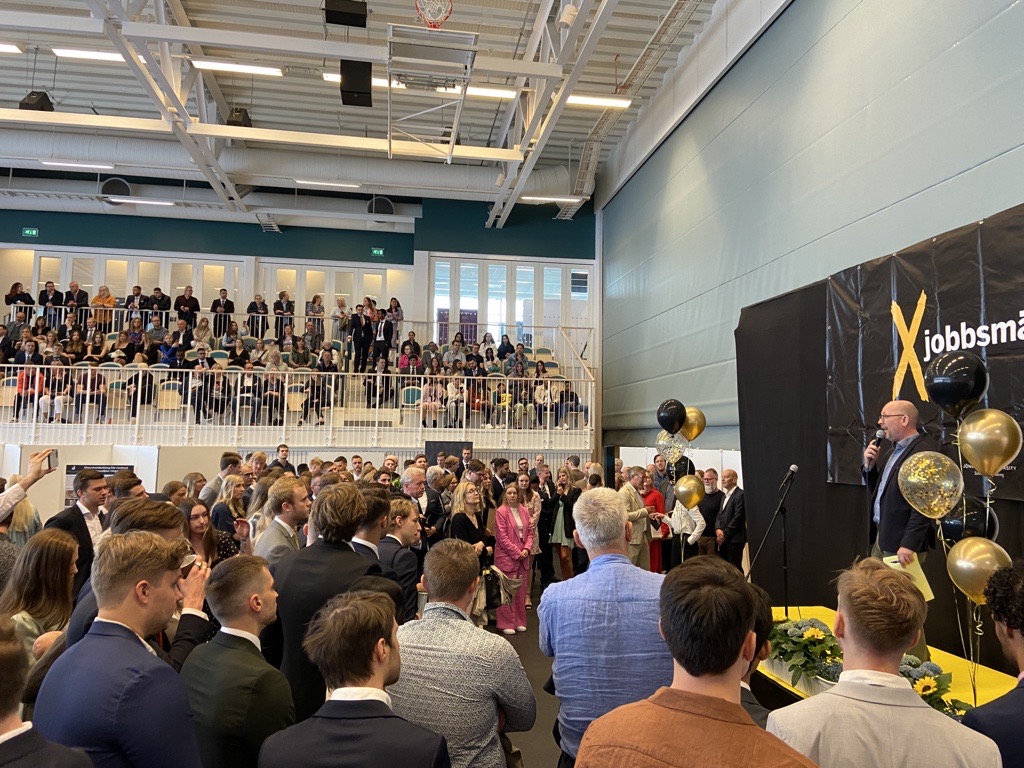 Xjobbsmässan på Campus Arena.