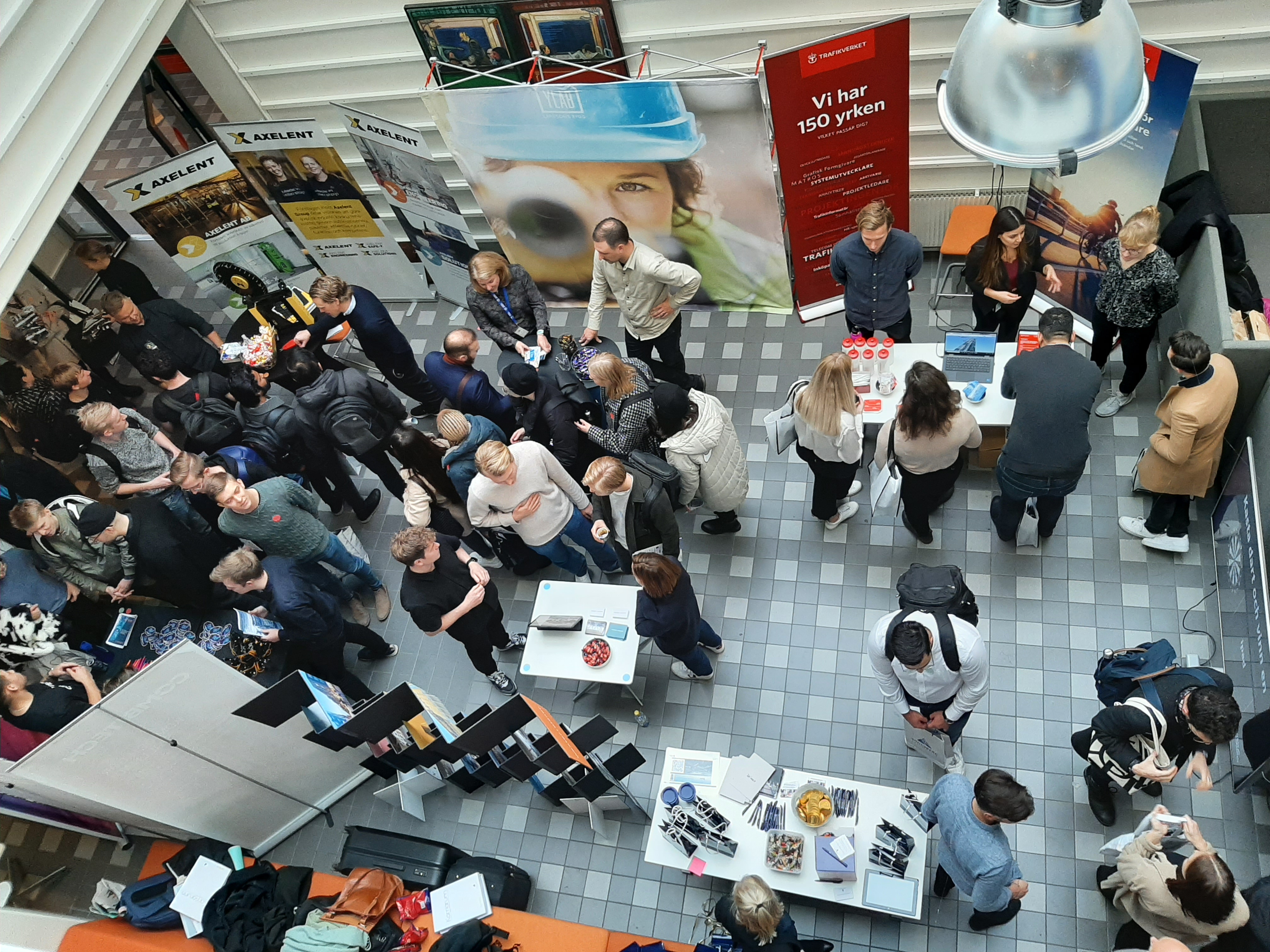 The career day Karriärum at the School of Engineering, Jönköping University.