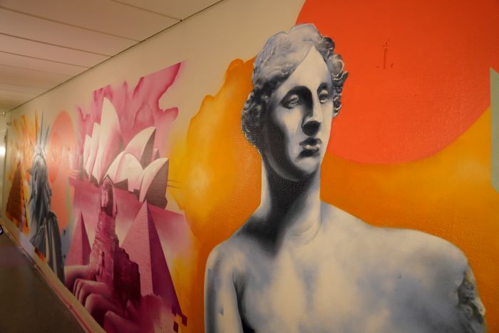 Art meets campus: New mural brightens up Jönköping University