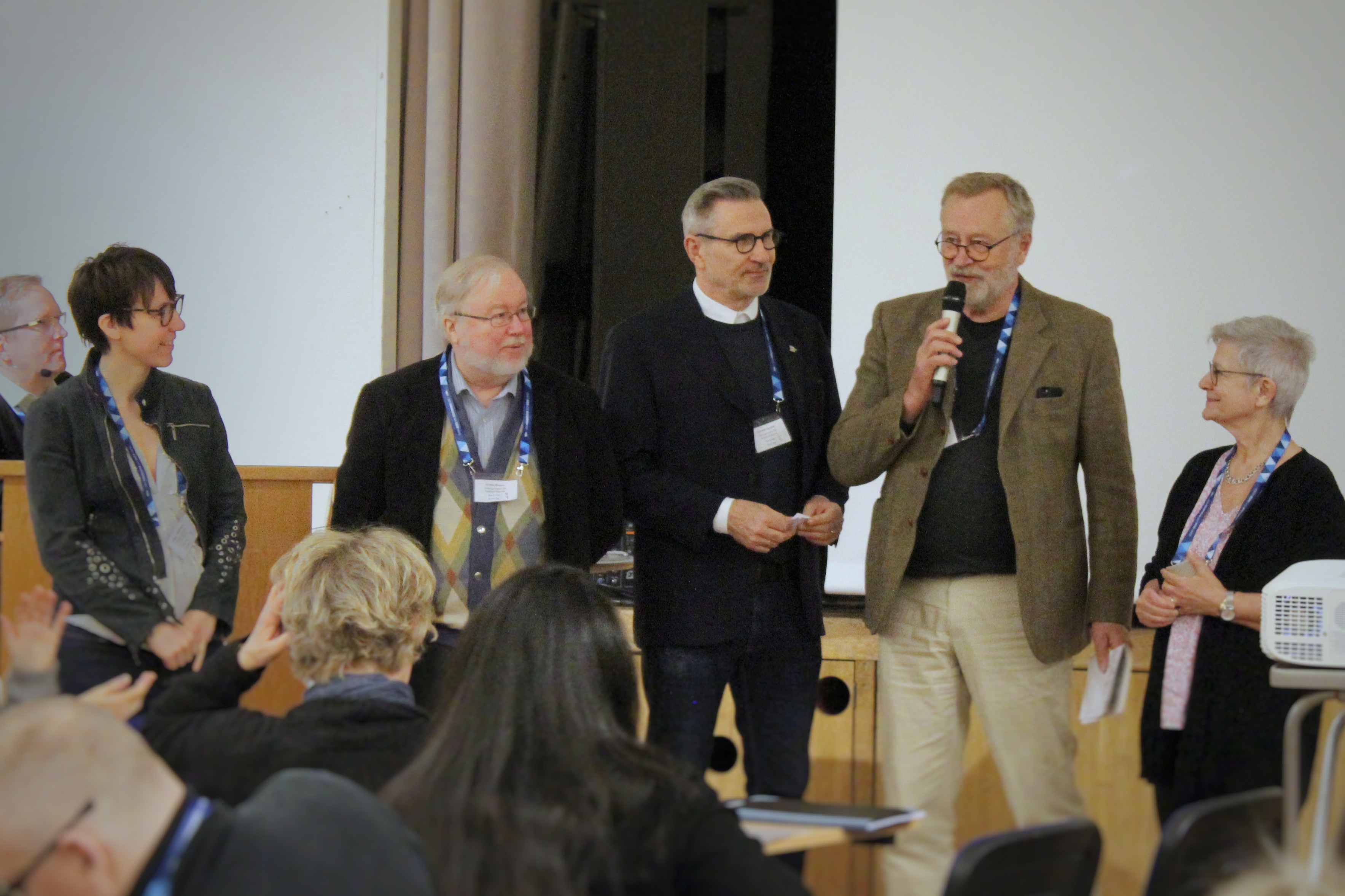 Arbetsgruppen för Vestlunddagarna: Filippa Millenberg, Stellan Boozon, Torvald Åkesson, Per-Ola Jansson och Eva Önnesjö.