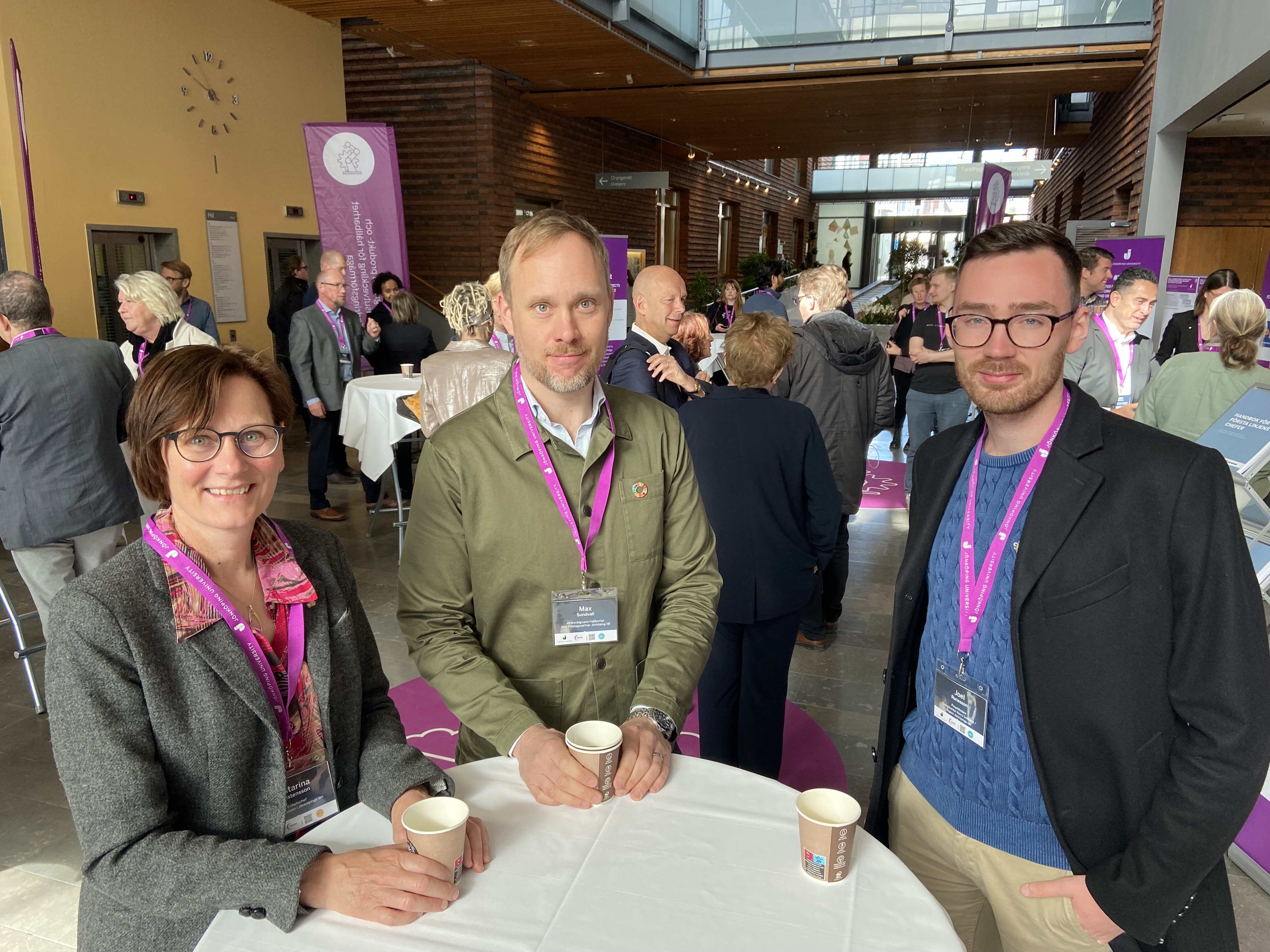 Deltagare på SPARK-konferensen.