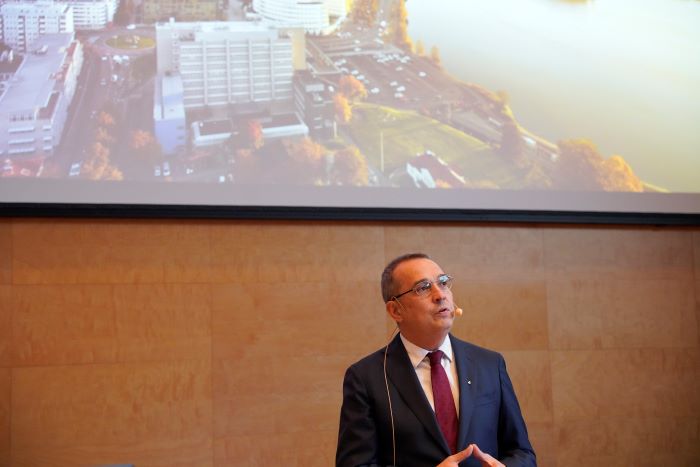 President at JU Måns Svensson
