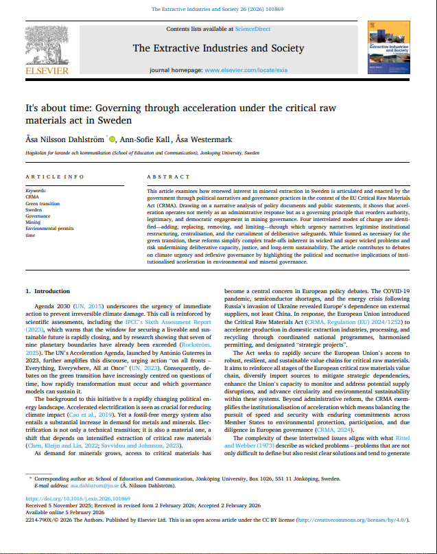 Bild på förstasidan av artikeln