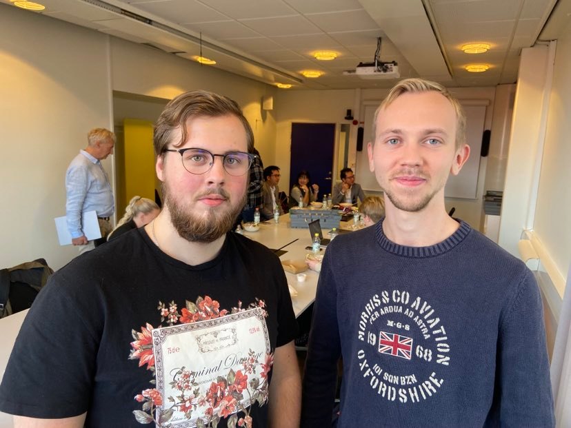 Students at the School of Engineering, Jönköping University.