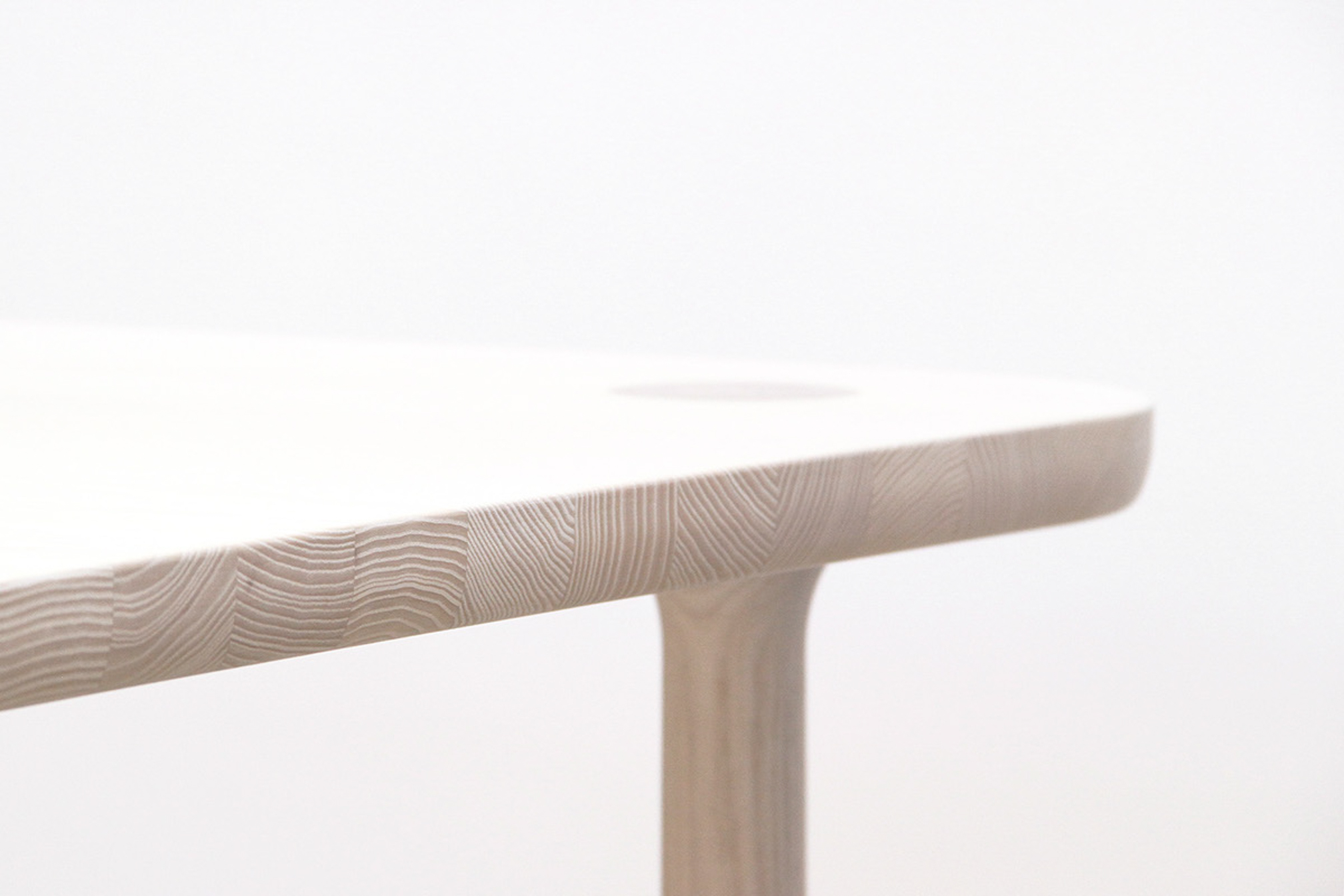 Close up on table