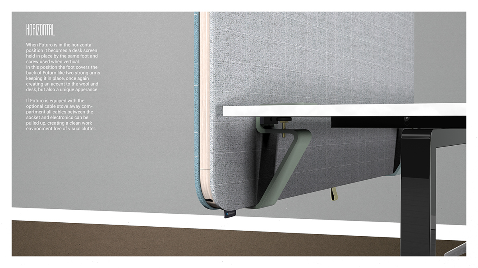 Mock up model of the air purifier