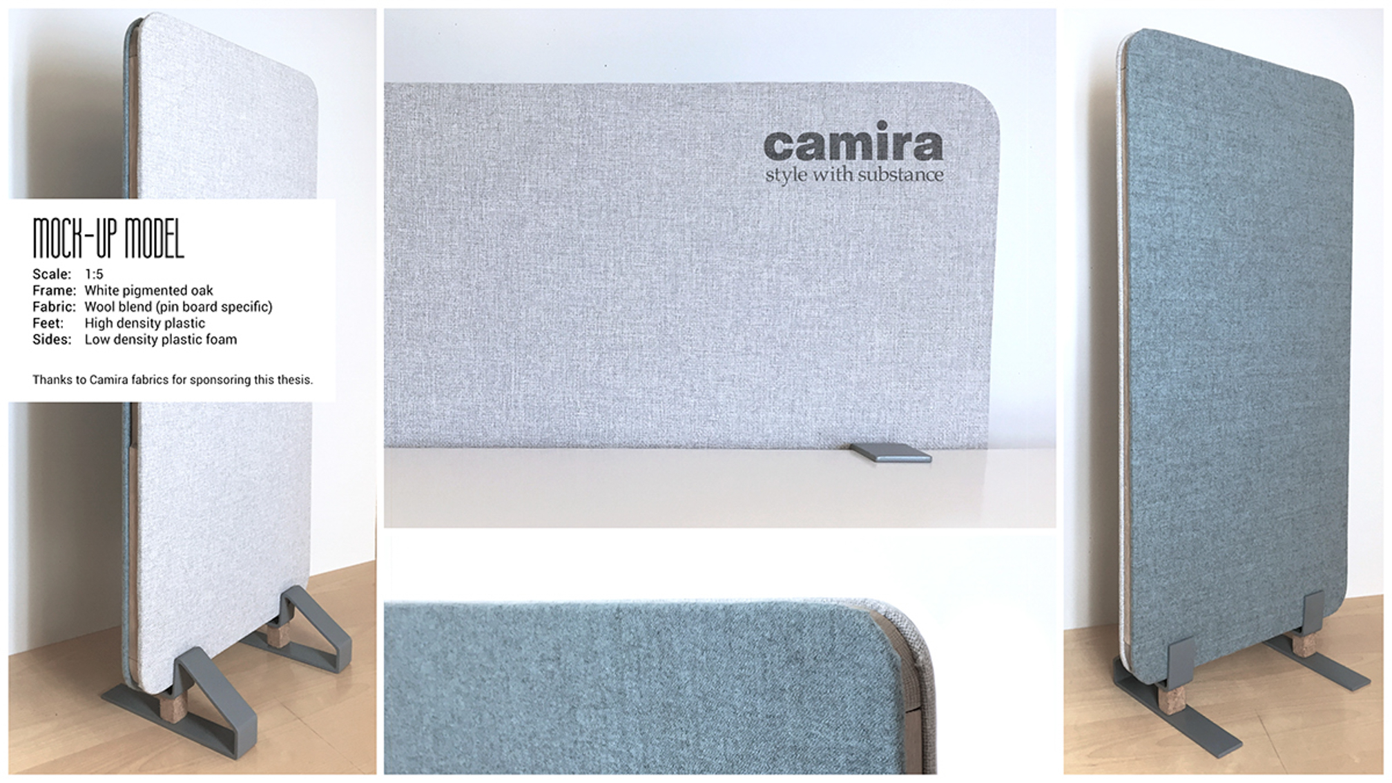 Mock up model of the air purifier