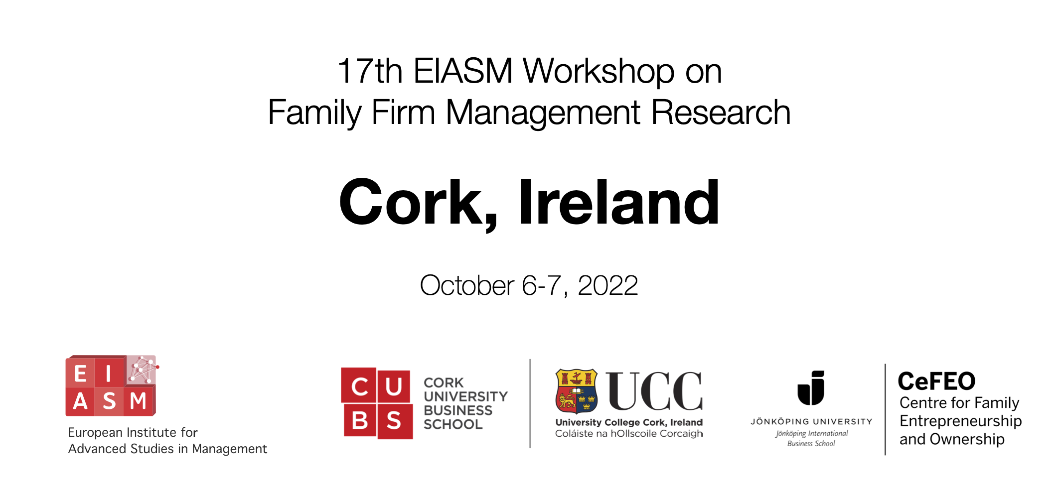 Text: Developing resilience - workshop on Family firm management research 