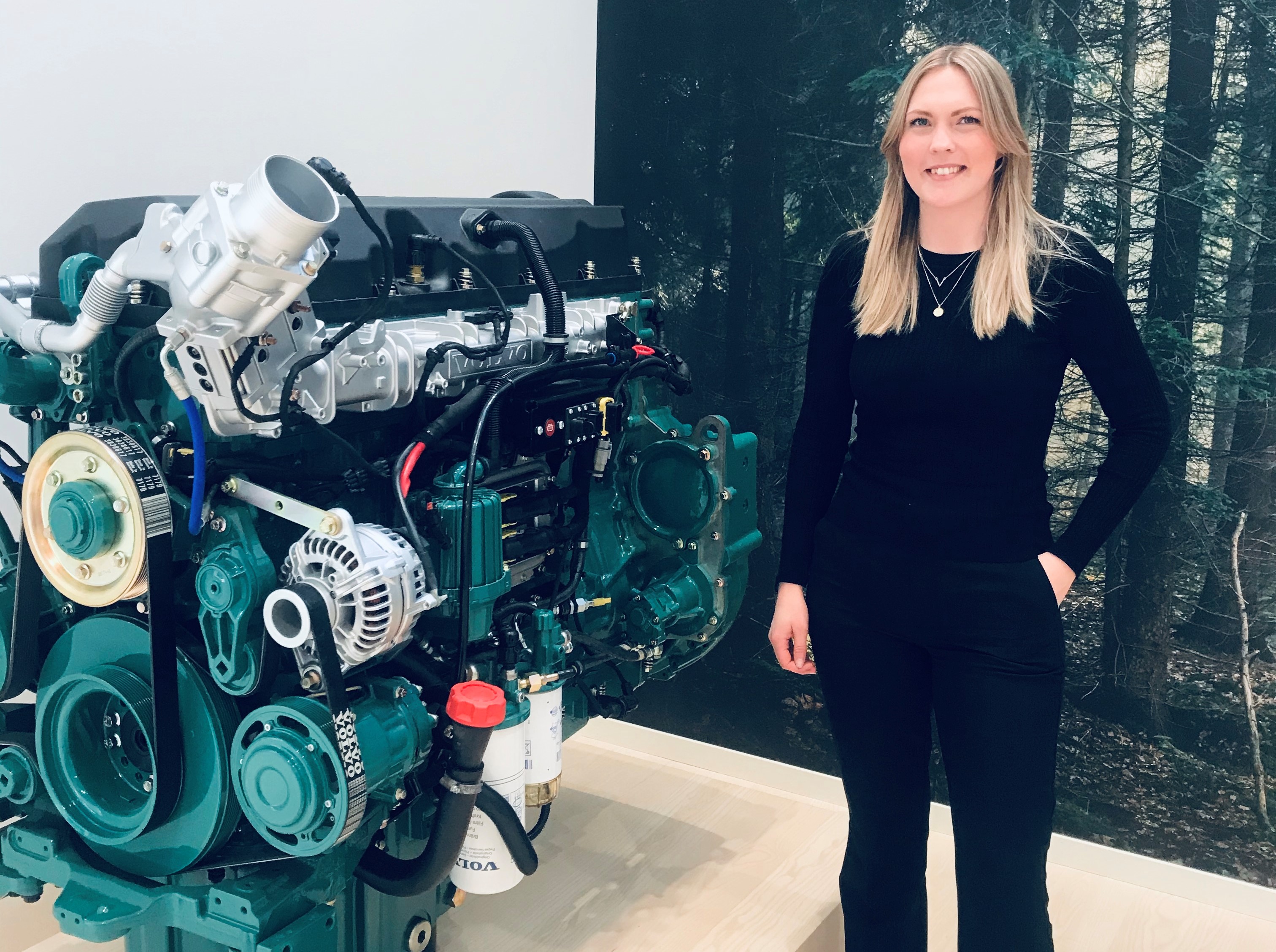 The former JTH student Victoria Andersson has worked in classiccally male-dominated technology areas developing chainsaws, trucks and electric vehicles.