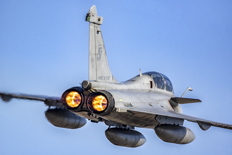 Stridsplan i luften. Foto: Ejército del Aire Ministerio de Defensa España via Foter