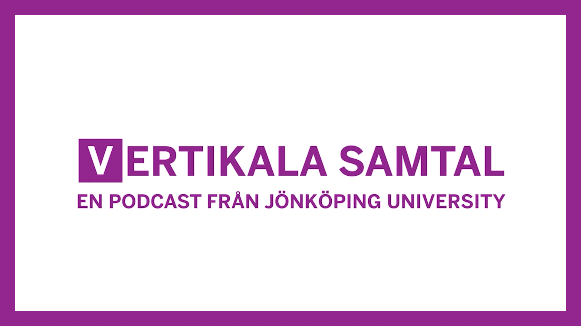 Vertikala samtal om Jönköpings privilegiebrev