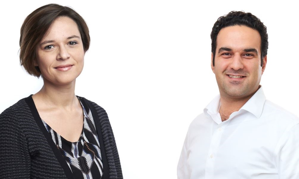 Caterina Zanella och Ehsan Ghassemali, JTH.