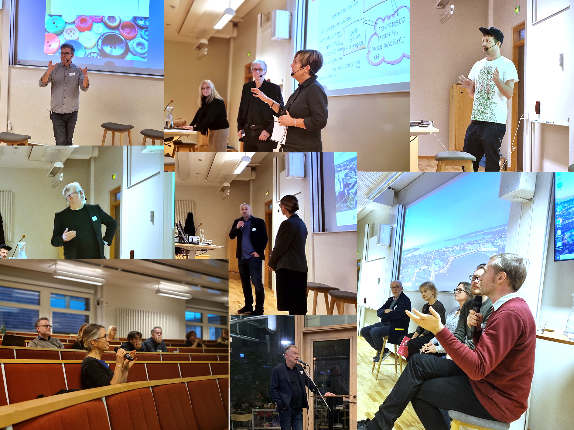 Collage med bilder från Mimerkonferensen 2022