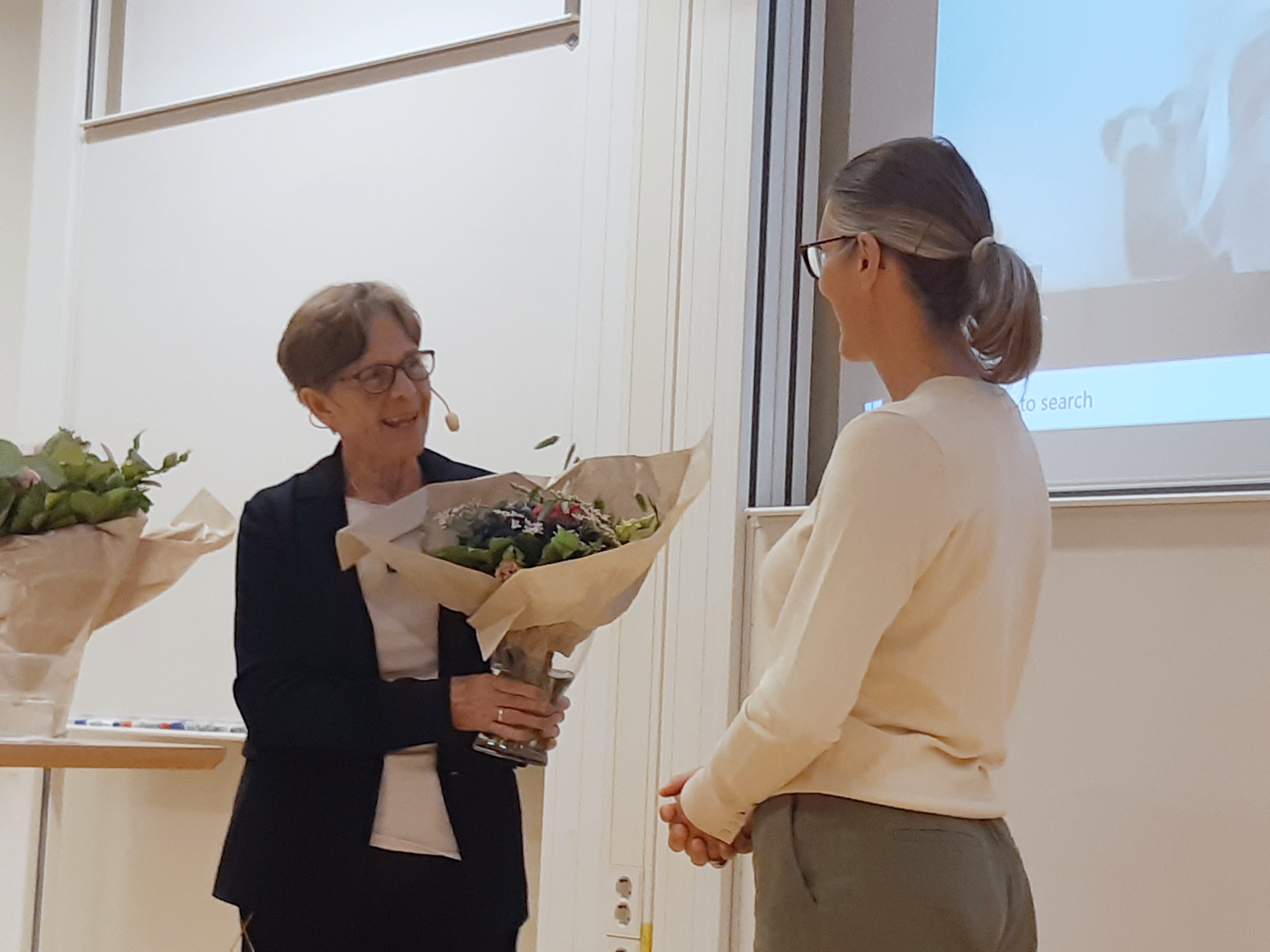 Ann-Kristin Boström och Cecilia Bjursell