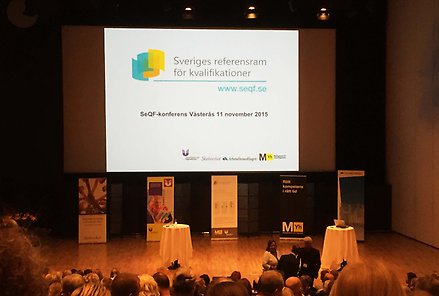 Den 11 november anordnades en konferens om SeQF i Västerås.