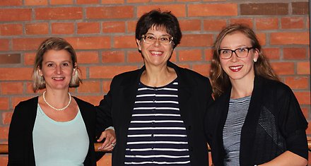 Lucia Naldi, Helene Ahl och Magdalena Markowska kommer att studera "mammaprenörer" i ett treårigt projekt.