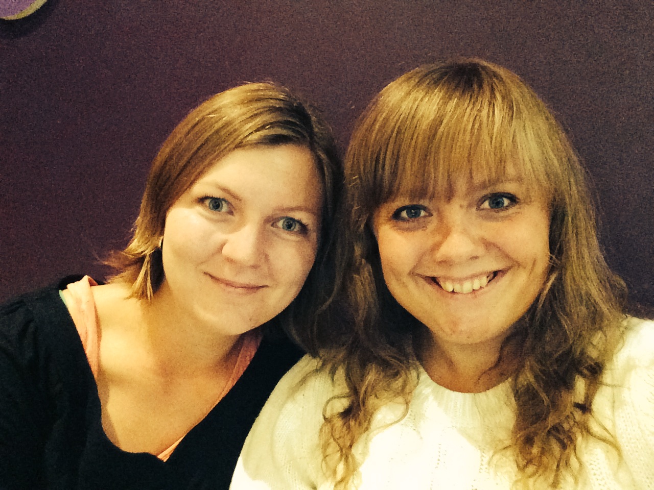 Linnea Stenberg och Johanna Petrén.