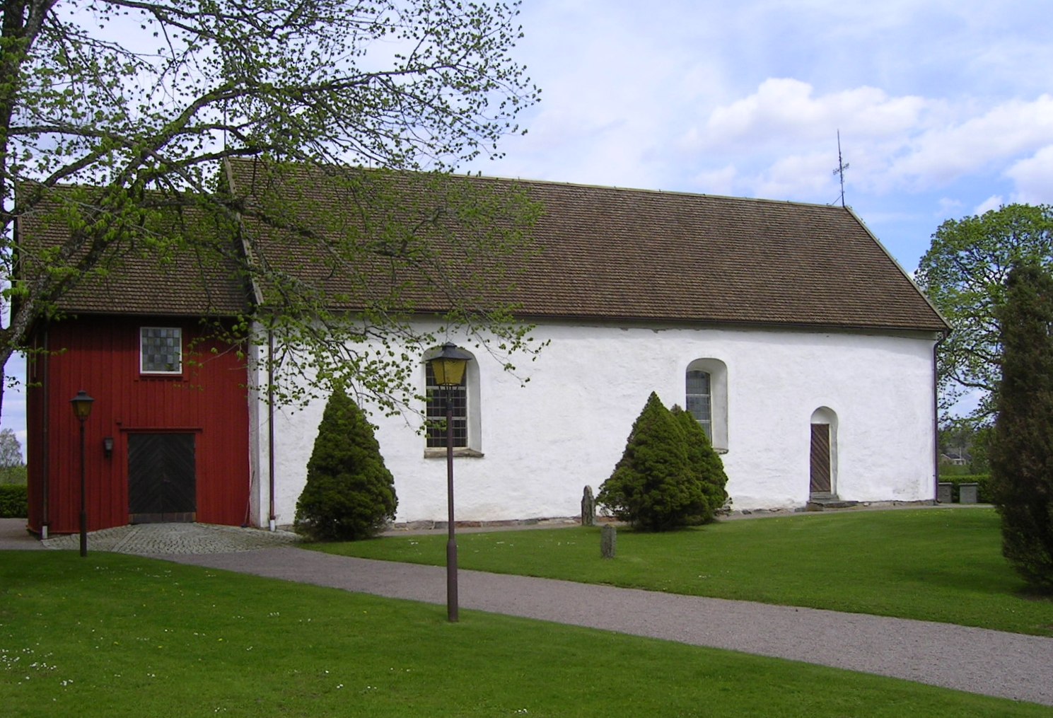Foto föreställande Ödestugu kyrka