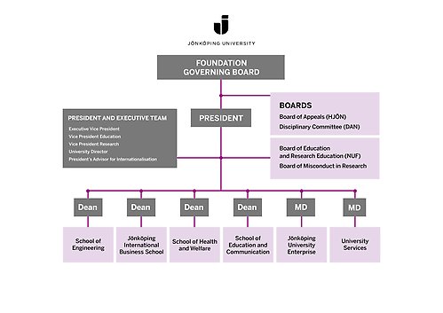 Organization Chart Jönköping University